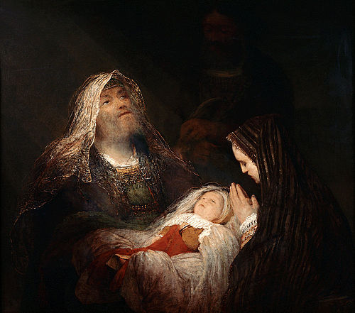 Simeon's Song of Praise, 1705, Arent de Gelder