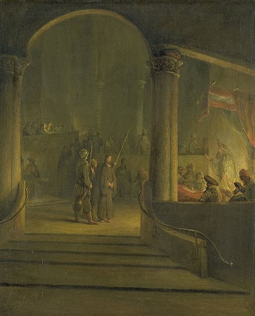 Christ before Caiphas, 1713, Arent de Gelder