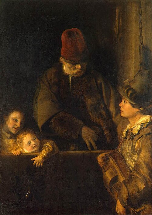 Wandering Musician, 1690, Arent de Gelder