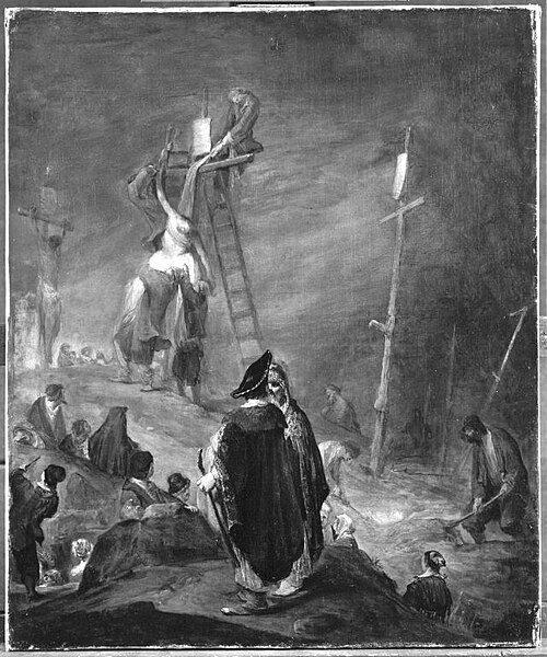 Kreuzabnahme, 1715, Arent de Gelder