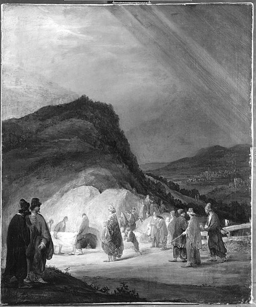Grabtragung Christi, 1715, Arent de Gelder