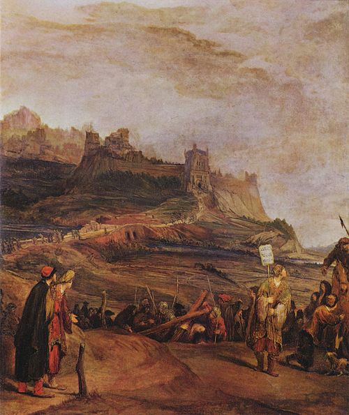 On the Way to Golgatha ?, 1687, Arent de Gelder