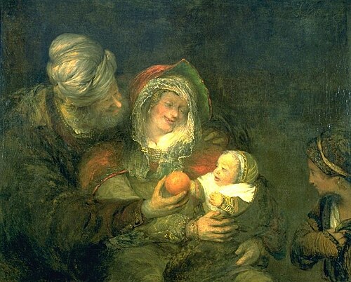 Sainte famille, 1650, Arent de Gelder