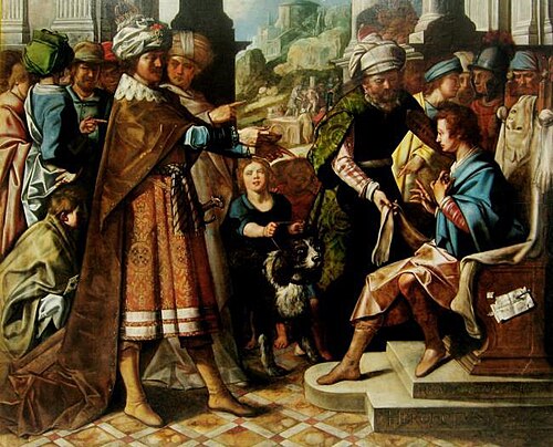 The judgment of Cambyses, 1617, Martin Hermann Faber