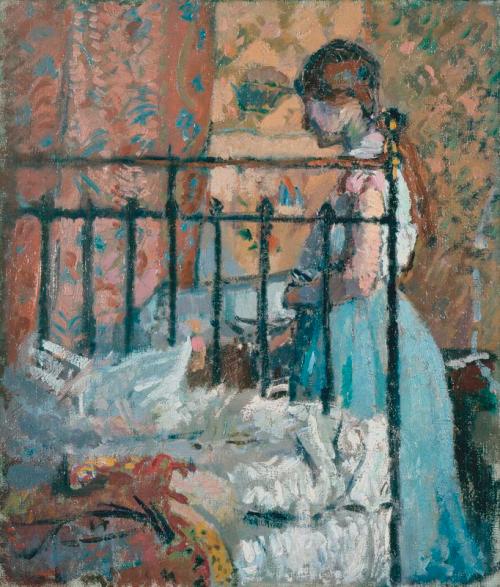 The Blue Petticoat, 1912, Spencer Frederick Gore