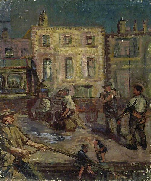 Harbour Scene, , Spencer Frederick Gore