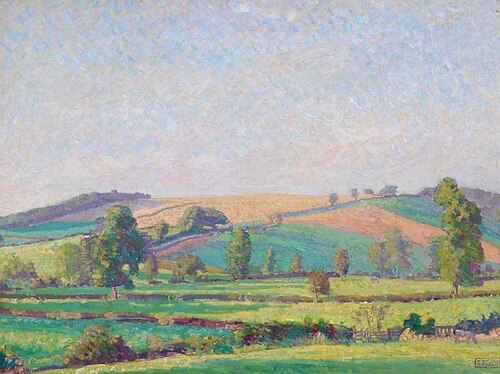 Yorkshire Landscape, 1907, Spencer Frederick Gore