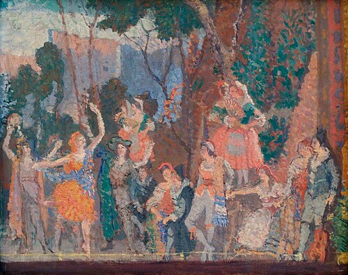 Alhambra Ballet 'Pasquita' (Paquita), 1908, Spencer Frederick Gore