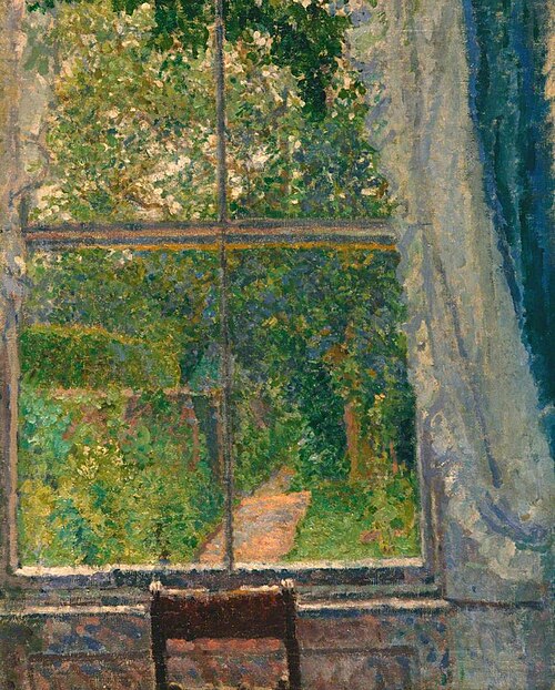 View from a Window, 1909, Spencer Frederick Gore