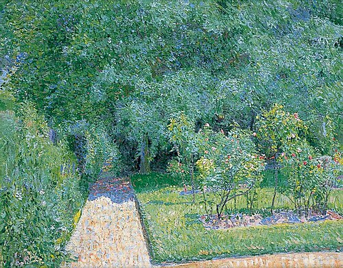 The Garden Path, Garth House, 1910, Spencer Frederick Gore