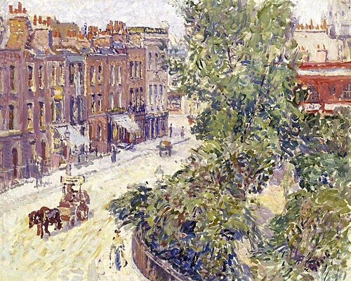 Mornington Crescent, London, 1911, Spencer Frederick Gore