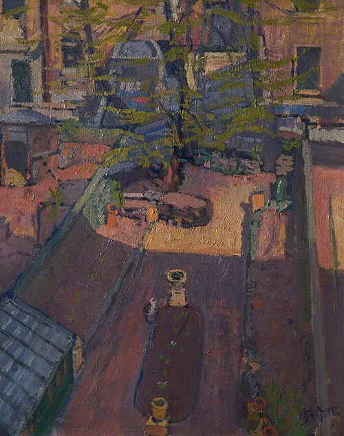 Spring in North London, 2 Houghton Place, 1912, Spencer Frederick Gore