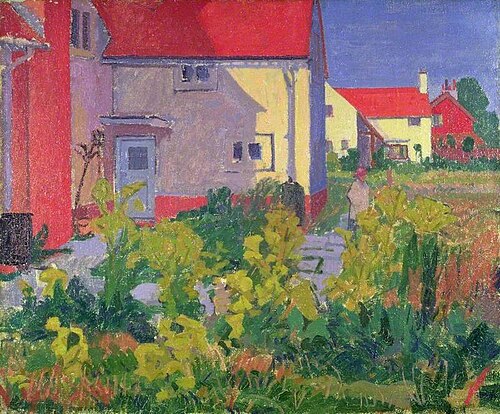 Harold Gilman's House at Letchworth, Hertfordshire, 1912, Spencer Frederick Gore