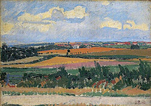 In Berkshire, 1912, Spencer Frederick Gore