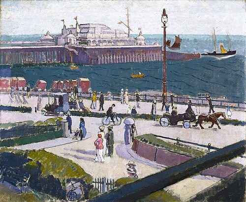 Brighton Pier, 1913, Spencer Frederick Gore