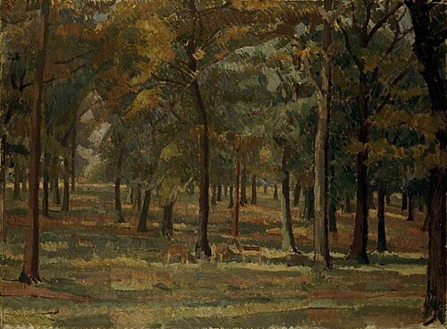 Richmond Park, 1914, Spencer Frederick Gore