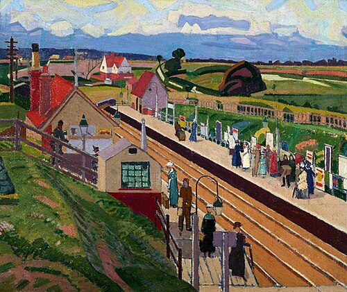 Letchworth Station, , Spencer Frederick Gore