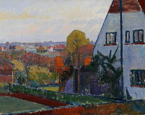 Harold Gilman's House at Letchworth, Hertfordshire, , Spencer Frederick Gore