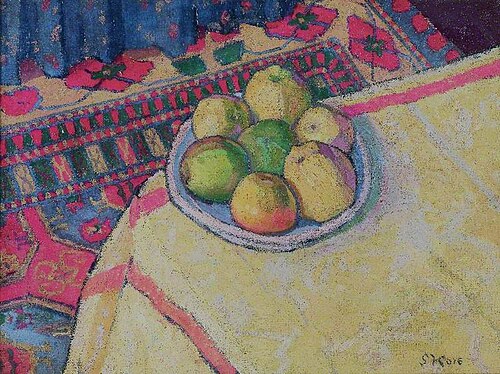 Still Life with Apples, 1912, Spencer Frederick Gore