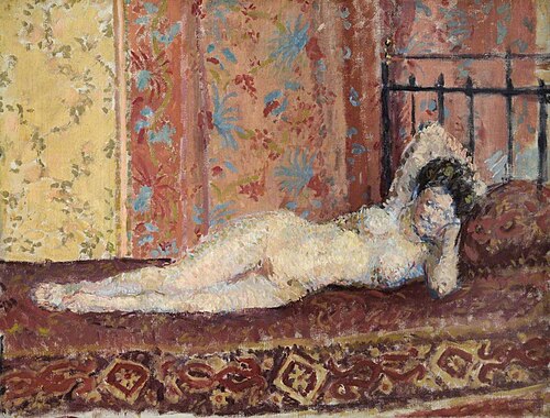Reclining Nude, , Spencer Frederick Gore