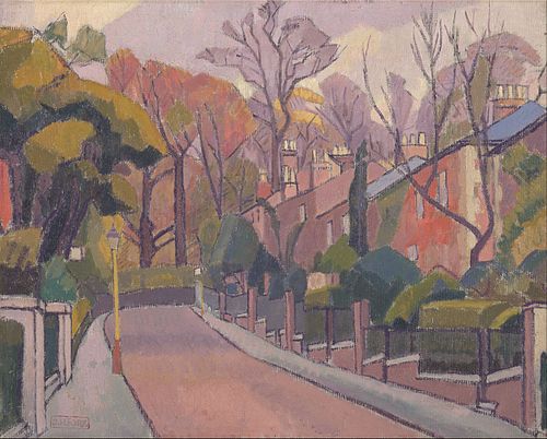 Cambrian Road, Richmond, 1913, Spencer Frederick Gore