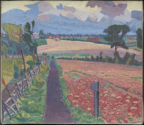The Cinder Path, 1912, Spencer Frederick Gore