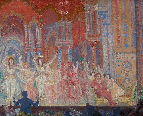 The Britannia Ballet, the Alhambra, 1907, Spencer Frederick Gore