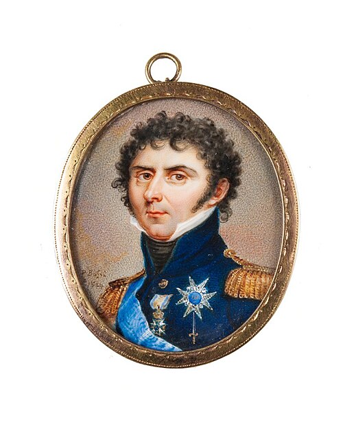 Karl XIV Johan, King of Sweden and Norway, 1824, Giovanni Domenico Bossi