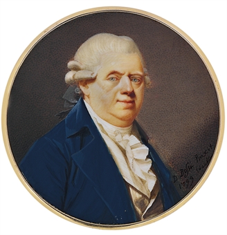 Portrait of Joakim Daniel Wahrendorff (1726-1803), 1799, Giovanni Domenico Bossi
