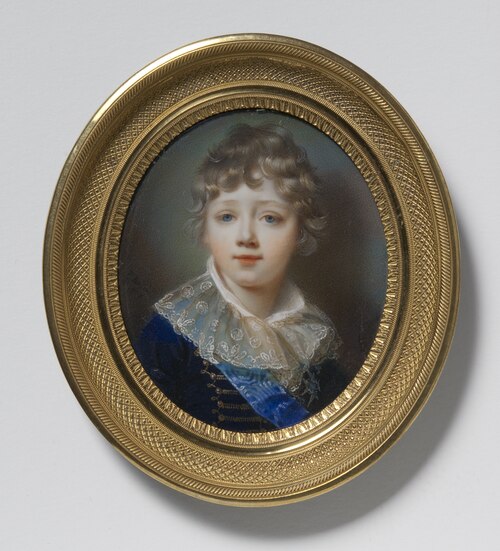 Gustav, 1799-1877, prince of Sweden and Vasa, 1808, Giovanni Domenico Bossi