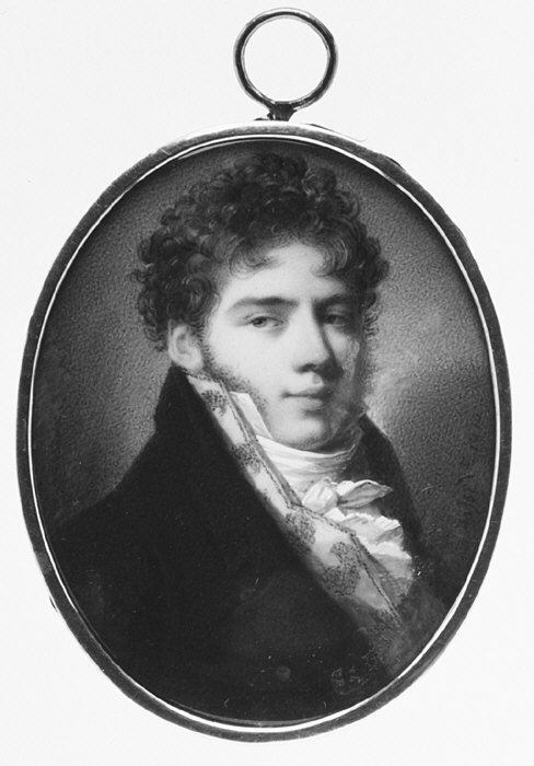 Count Alexander Ivanovich Sollogoub (1788–1844), 1810, Giovanni Domenico Bossi