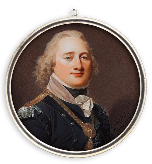 Major Genral Anders Fredrik Palmfelt, 1798, Giovanni Domenico Bossi