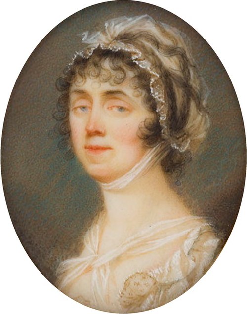 Portrait of Amalie of Hesse-Darmstadt, 1801, Giovanni Domenico Bossi