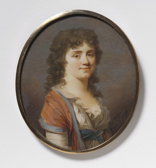 Ulrika Scharp (1763-1839), f Lidman, 1798, Giovanni Domenico Bossi