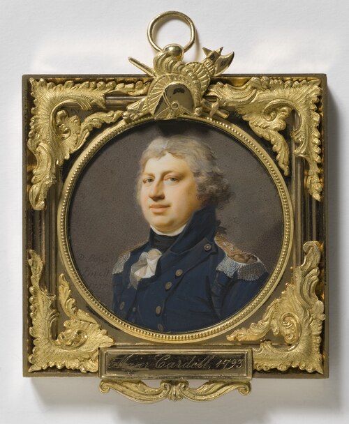 Carl von Cardell, 1764-1821, Lieutenant general, 1797, Johann Dominik Bossi