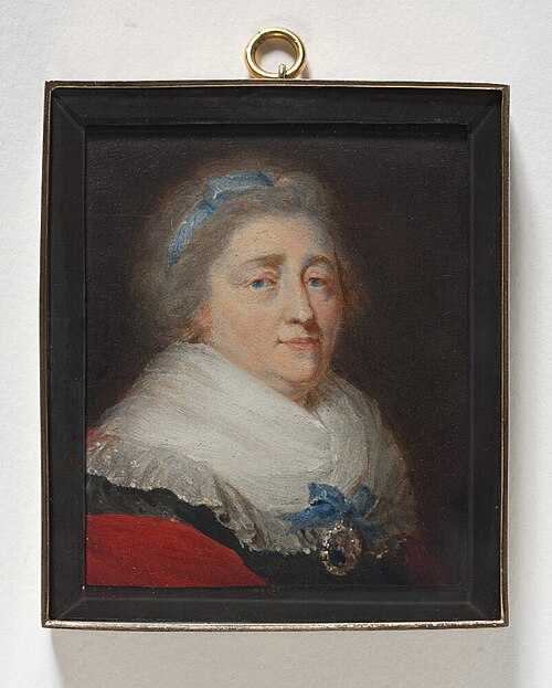 The artist's mother, , Johann Dominik Bossi