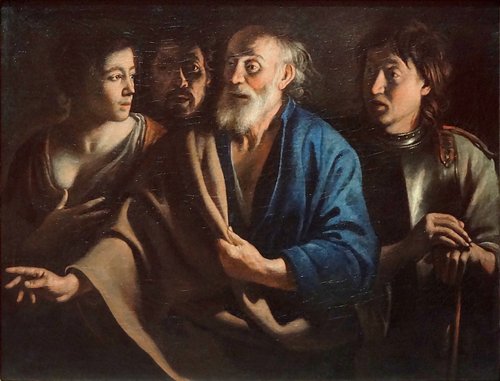 Le Reniement de saint Pierre, 1655, Mathieu Le Nain