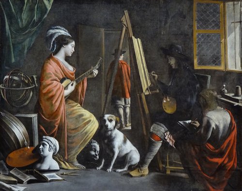 L'Atelier, 1700, Mathieu Le Nain