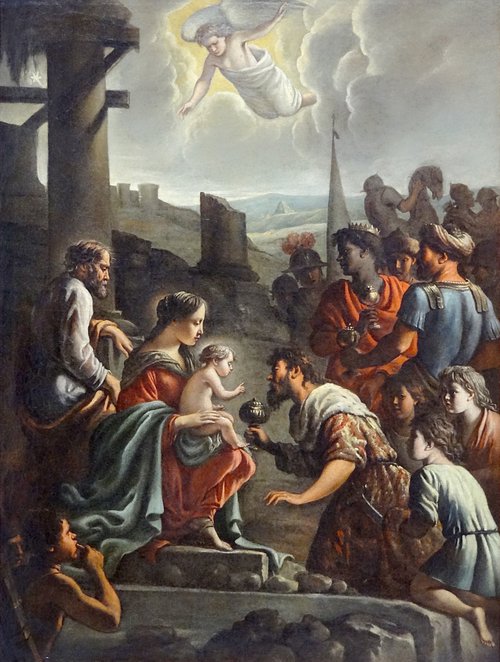 L'Adoration des mages, 1660, Mathieu Le Nain