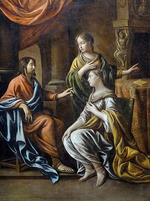 Le Christ chez Marthe et Marie, 1700, Mathieu Le Nain
