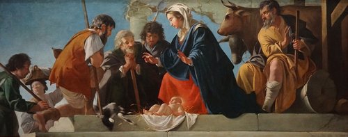L'Adoration des bergers, 1635, Mathieu Le Nain