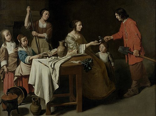 Le jardinier, 1655, Mathieu Le Nain