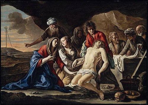 La Mise au tombeau, 1645, Mathieu Le Nain