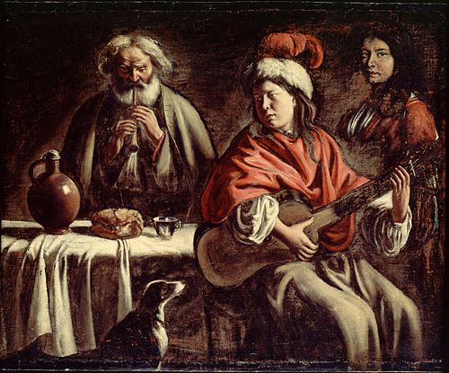 Musicians, 1677, Mathieu Le Nain