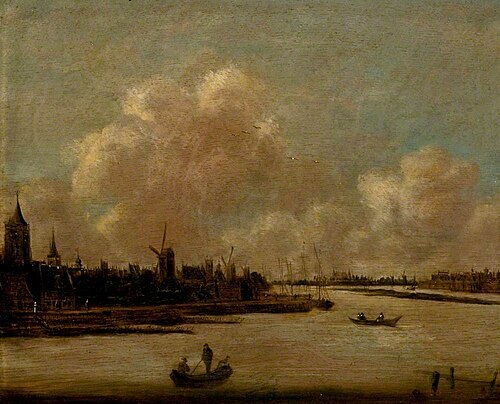 View of Gorinchem (or Gorkum?), The Netherlands, , Jan Meerhout