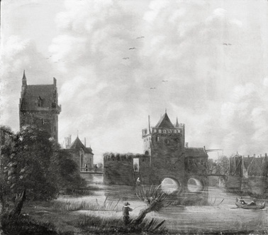 De Wittevrouwenpoort en omgeving te Utrecht, 1640, Jan Meerhout