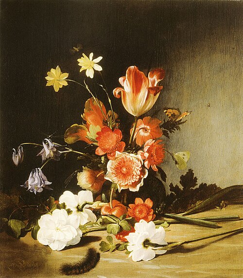 Still Life with Flowers, 1674, Dirck Bray