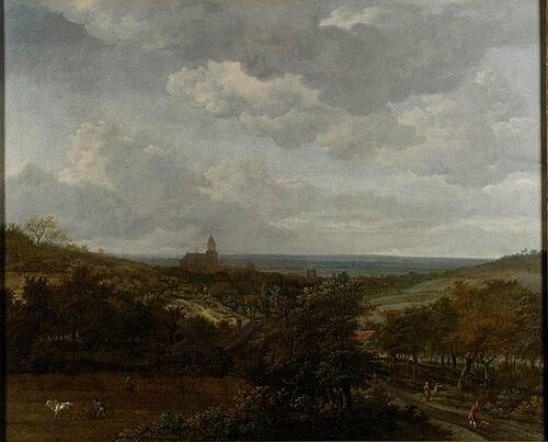 Vue d'Arnhem en Gueldre, 1650, Joris van der Haagen
