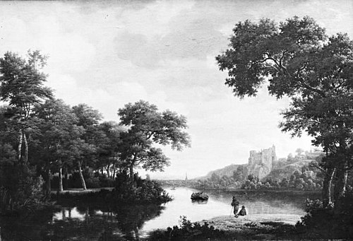River Landscape, 1649, Joris van der Haagen