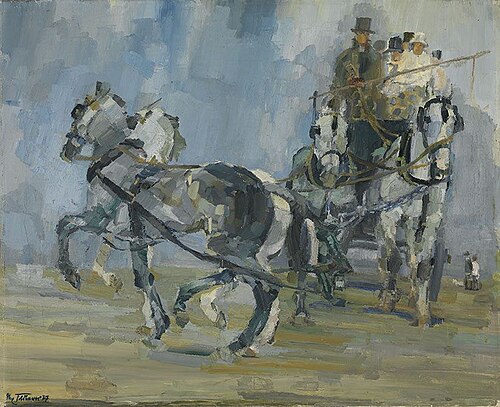 Viererzug, 1927, Max Feldbauer